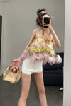 SWAYING/KNIT Waist Lace Boxer SW22SSB35 White